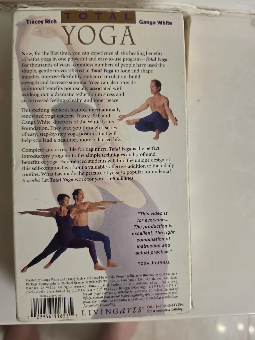 Total Yoga Workout Video - Purple Outfit